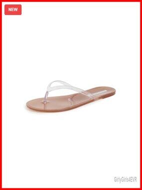 Women's Crystal Jelly Flip Flops Sandals